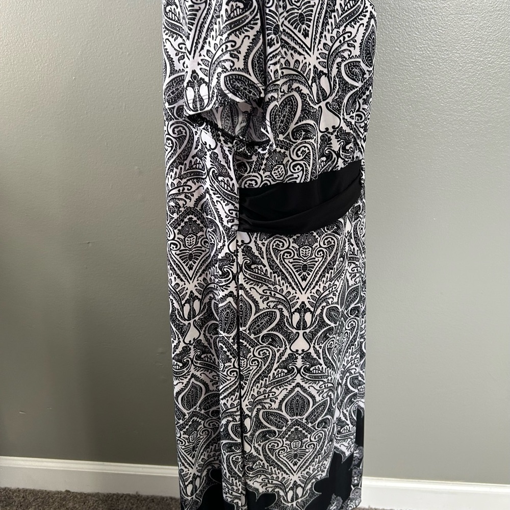Perception women’s size 2X V-neck pull on dress short sleeves‎ new with tags - Picture 3 of 8